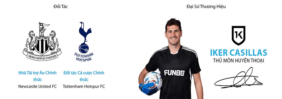 Đối tác cá cược của Fun88 Đối tác cá cược của Fun88